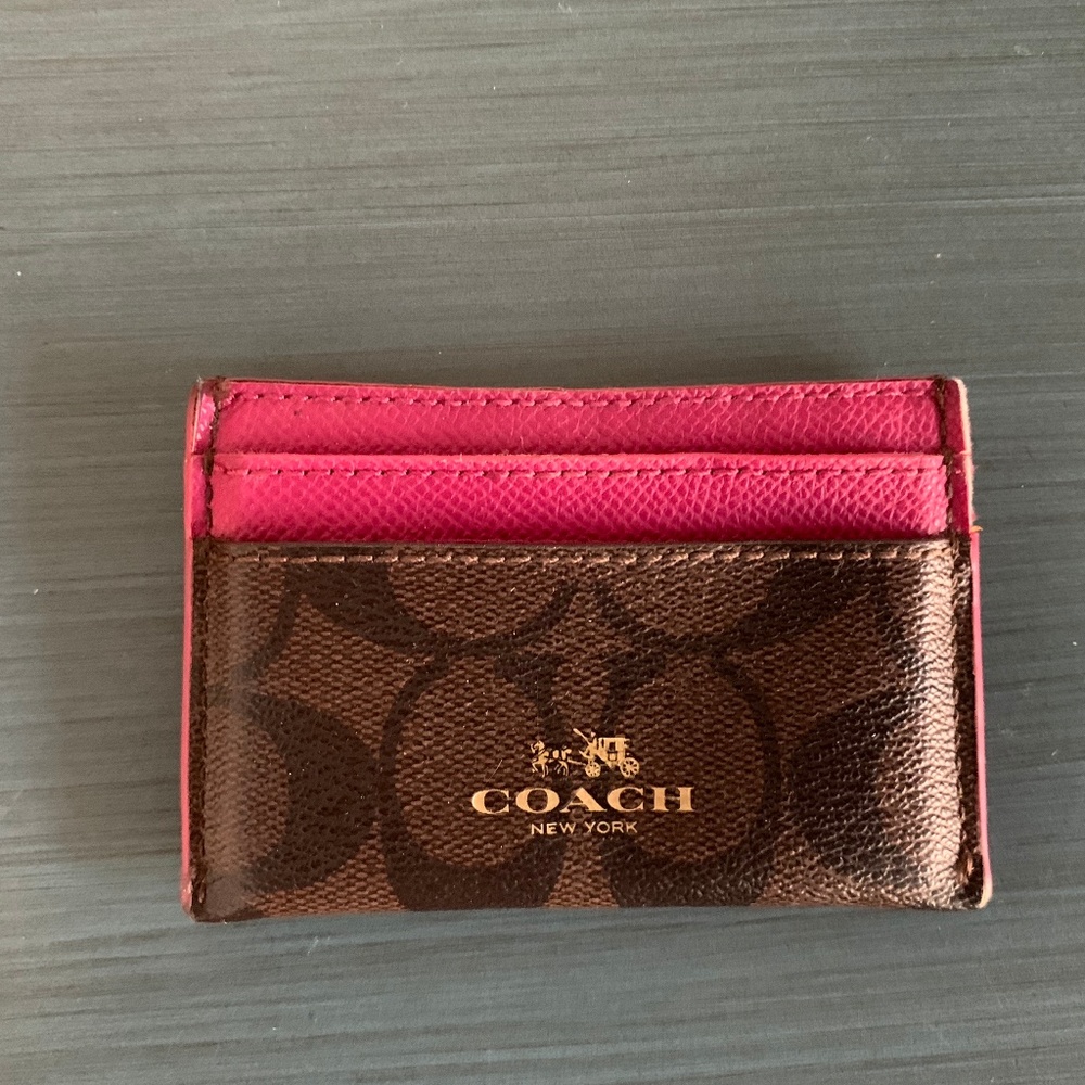 COACH Card Case - Perfect Stocking Stuffer!